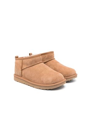 brown polyester ultra-mini boots UGG KIDS | 1130750KCHE